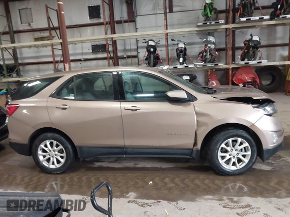2019 Chevrolet Equinox LS with VIN 2GNAXSEV8K6291753, listed as a IAAI auction lot 41685074 with 78,998 mi miles and . Bid and sale history available at DreamBid. Image 13.