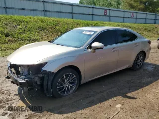 2017 Lexus ES 350 with VIN 58ABK1GG3HU062092, listed as a Copart auction lot 59133495 with 57,037 mi miles and Salvage title. Bid and sale history available at DreamBid. Image 1.