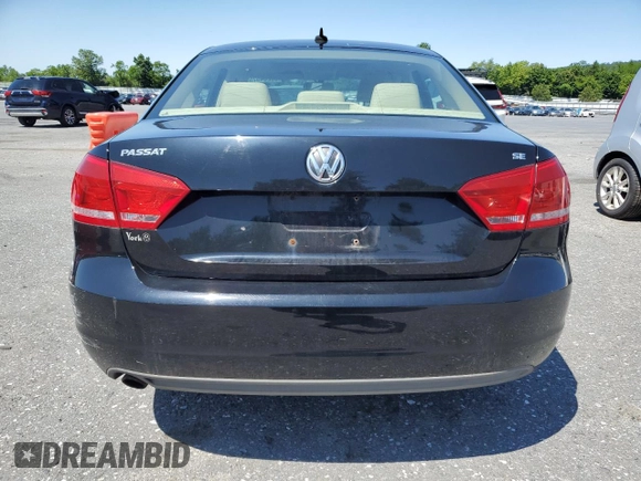 2012 Volkswagen Passat SE с VIN 1VWBH7A33CC061894, выставлен на аукционе Copart как лот 59264975 с пробегом 124 534 миль миль и Списание • Salvage title. История ставок и продаж доступна на DreamBid. Изображение 6.