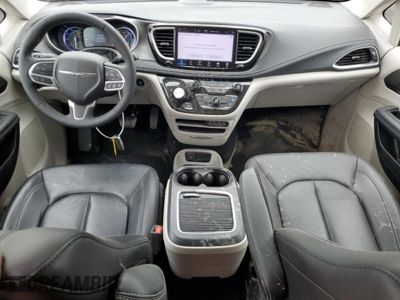 2023 Chrysler Pacifica Hybrid Touring L with VIN 2C4RC1L78PR541746, listed as a Copart auction lot 54633865 with 5,291 mi miles and Non repairable. Bid and sale history available at DreamBid. Image 8.