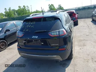 2019 Jeep Cherokee Limited with VIN 1C4PJMDX0KD351884, listed as a IAAI auction lot 42452219 with 112,485 mi miles and . Bid and sale history available at DreamBid. Image 16.