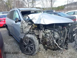 2018 Nissan Pathfinder S with VIN 5N1DR2MMXJC670196, listed as a IAAI auction lot 41411812 with 158,708 mi miles and . Bid and sale history available at DreamBid. Image 1.