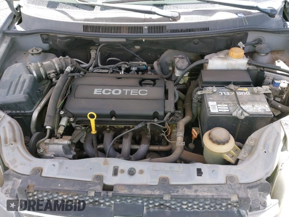2011 Chevrolet Aveo 1LT with VIN KL1TD5DE6BB114118, listed as a IAAI auction lot 42027581 with 100,633 mi miles and . Bid and sale history available at DreamBid. Image 10.