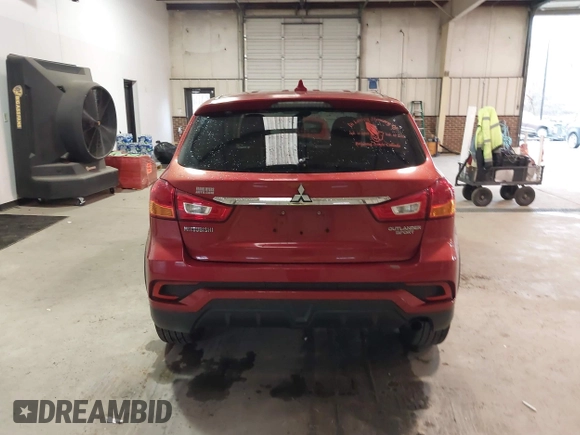 2019 Mitsubishi Outlander Sport ES 2.0 with VIN JA4AP3AU0KU017082, listed as a IAAI auction lot 41218595 with 93,513 mi miles. Bid and sale history available at carsss.com. Image 16.