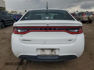 2015 Dodge Dart SXT with VIN 1C3CDFBB2FD306593, listed as a Copart auction lot 58909445 with 131,018 mi miles and Salvage title. Bid and sale history available at DreamBid. Image 6.