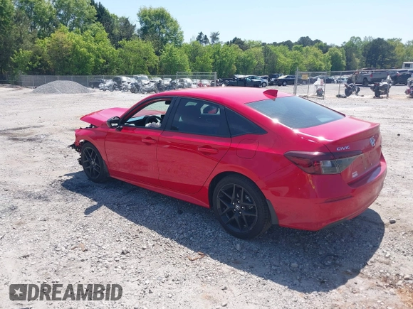 2025 Honda Civic Sport z VIN 2HGFE2F53SH556930, wystawiony jako IAAI lot #42064950 z przebiegiem 3 995 mil mil oraz . Historia ofert i sprzedaży dostępna na DreamBid. Obrazek 3.