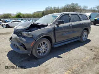 2024 Dodge Durango GT Plus with VIN 1C4RDJDG1RC233454, listed as a Copart auction lot 55508625 with 19,105 mi miles and Salvage title. Bid and sale history available at DreamBid. Image 1.