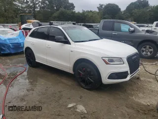 2016 Audi SQ5 Premium Plus with VIN WA1CCAFP6GA118759, listed as a Copart auction lot 71631734 with 70,583 mi miles and Salvage Title. Bid and sale history available at carsss.com. Image 4.