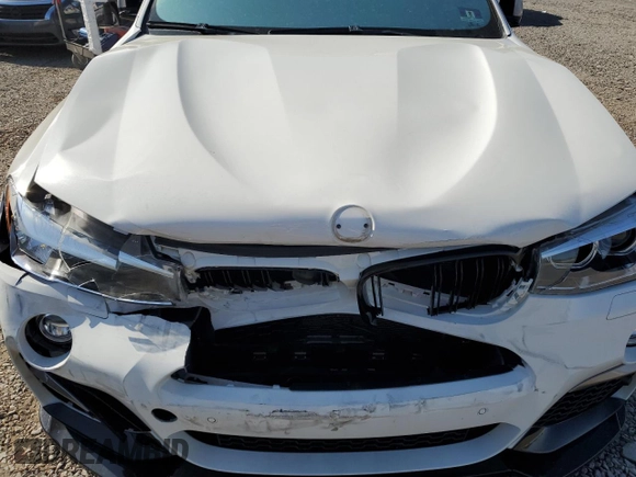 2018 BMW X4 M40i with VIN 5UXXW7C52J0W64443, listed as a Copart auction lot 53877525 with 49,634 mi miles and Salvage title. Bid and sale history available at DreamBid. Image 12.