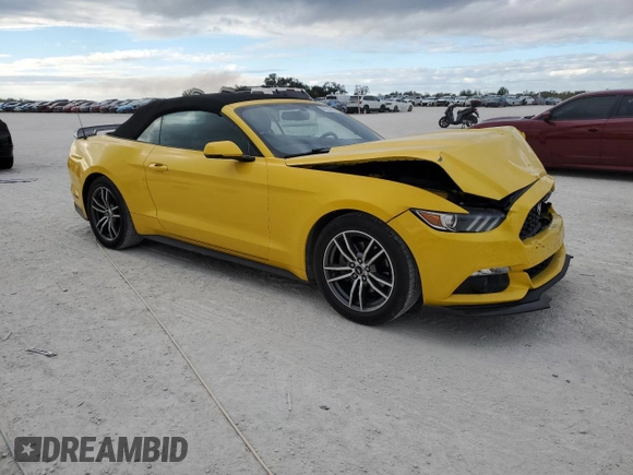 2016 Ford Mustang EcoBoost Premium z VIN 1FATP8UH0G5281775, wystawiony jako Copart lot #89290435 z przebiegiem 86 042 mil mil oraz Szkoda całkowita • Salvage title. Historia ofert i sprzedaży dostępna na DreamBid. Obrazek 4.