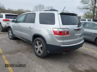 2011 GMC Acadia SLT1 with VIN 1GKKRRED8BJ418810, listed as a IAAI auction lot 41934989 with 179,299 mi miles. Bid and sale history available at carsss.com. Image 3.
