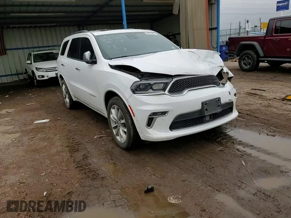 2023 Dodge Durango Citadel with VIN 1C4RDJEGXPC550337, listed as a Copart auction lot 59873405 with 37,296 mi miles and Salvage title. Bid and sale history available at DreamBid. Image 13.