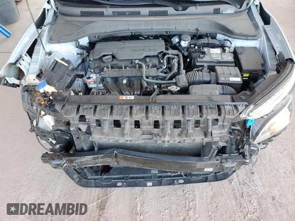 2022 Hyundai Kona SEL with VIN KM8K62AB0NU881216, listed as a Copart auction lot 54007965 with 57,575 mi miles and Salvage Title. Bid and sale history available at carsss.com. Image 12.