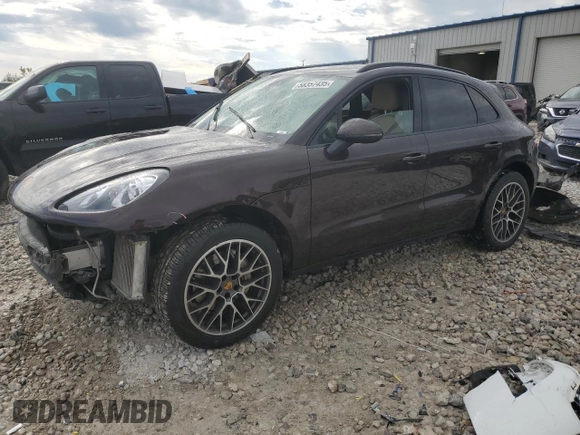 2017 Porsche Macan S with VIN WP1AB2A56HLB15375, listed as a Copart auction lot 58357435 with 112,481 mi miles and Clean title. Bid and sale history available at DreamBid. Image 1.