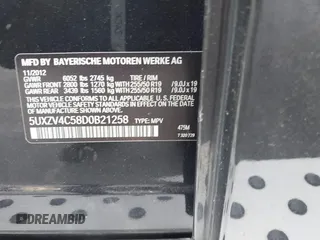 2013 BMW X5 xDrive35i z VIN 5UXZV4C58D0B21258, wystawiony jako IAAI lot #42189297 z przebiegiem 119 131 mil mil oraz . Historia ofert i sprzedaży dostępna na DreamBid. Obrazek 9.