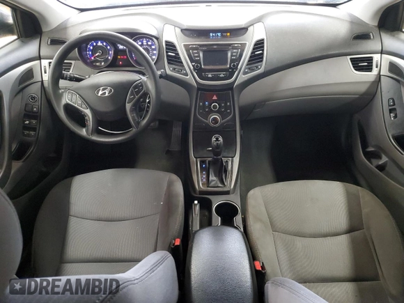 2016 Hyundai Elantra SE with VIN 5NPDH4AE1GH742917, listed as a Copart auction lot 60426485 with 129,078 mi miles and Salvage title. Bid and sale history available at DreamBid. Image 8.