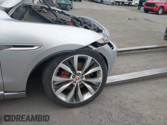 2017 Jaguar F-Pace S with VIN SADCM2BV6HA066651, listed as a IAAI auction lot 41758669 with 82,968 mi miles and . Bid and sale history available at DreamBid. Image 17.