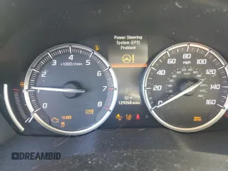 2017 Acura MDX with VIN 5J8YD4H3XHL003903, listed as a Copart auction lot 85046164 with 129,268 mi miles and Salvage Title. Bid and sale history available at carsss.com. Image 9.