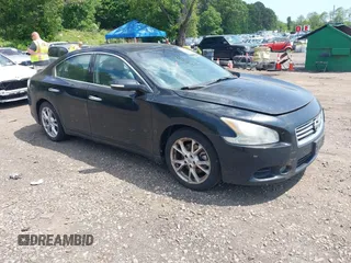 2012 Nissan Maxima SV with VIN 1N4AA5AP1CC863991, listed as a IAAI auction lot 42402290 with 189,116 mi miles and . Bid and sale history available at DreamBid. Image 1.