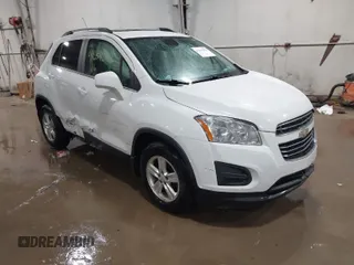 2016 Chevrolet Trax LT with VIN KL7CJPSB6GB756333, listed as a IAAI auction lot 41654354 with 80,712 mi miles. Bid and sale history available at carsss.com. Image 1.