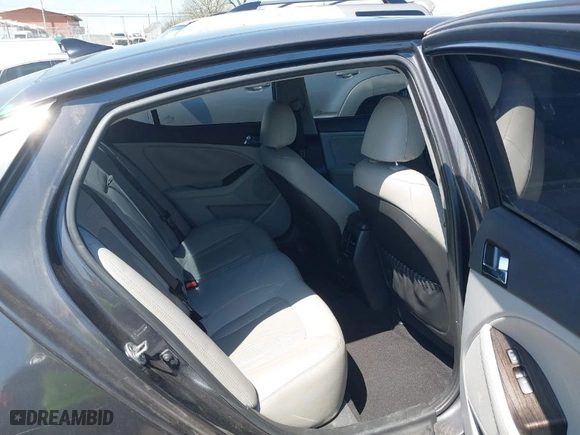 2011 Kia Optima EX with VIN KNAGN4A70B5191862, listed as a IAAI auction lot 41971997 with 146,392 mi miles. Bid and sale history available at carsss.com. Image 8.