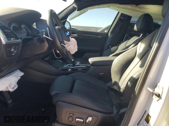 2019 BMW X3 M40i with VIN 5UXTS3C55KLR72211, listed as a Copart auction lot 88091235 with 61,859 mi miles and Salvage Title. Bid and sale history available at DreamBid. Image 7.