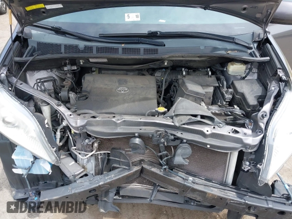 2015 Toyota Sienna Limited with VIN 5TDDK3DC6FS111675, listed as a IAAI auction lot 42240747 with 124,967 mi miles and . Bid and sale history available at DreamBid. Image 10.