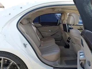 2018 Mercedes-Benz S-Class S 450 with VIN WDDUG6GB0JA354755, listed as a IAAI auction lot 41686139 with 119,876 mi miles. Bid and sale history available at carsss.com. Image 8.