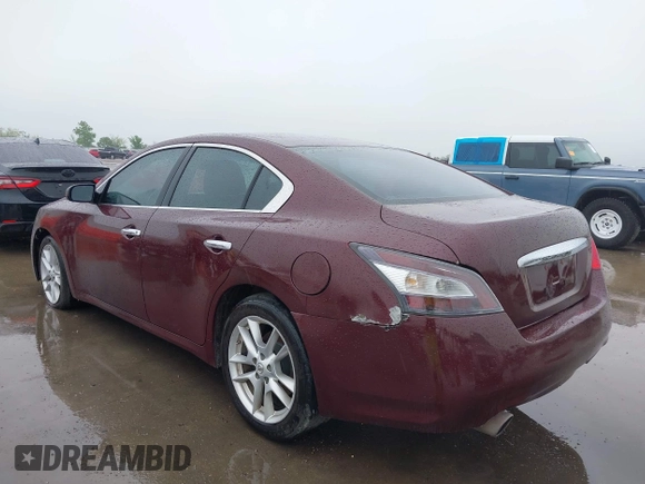 2011 Nissan Maxima SV with VIN 1N4AA5AP2BC829847, listed as a IAAI auction lot 41930092 with 108,048 mi miles and . Bid and sale history available at DreamBid. Image 3.