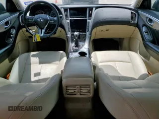 2020 Infiniti Q50 Luxe with VIN JN1EV7AR1LM250957, listed as a Copart auction lot 59308225 with 51,606 mi miles and Salvage title. Bid and sale history available at DreamBid. Image 8.