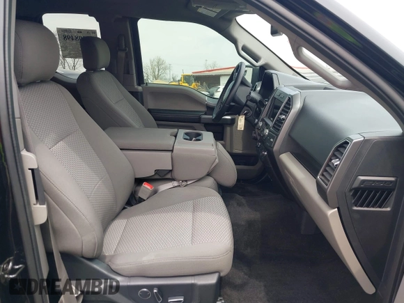2018 Ford F-150 XL with VIN 1FTFX1E51JFB73329, listed as a IAAI auction lot 42008498 with 42,274 mi miles. Bid and sale history available at carsss.com. Image 5.