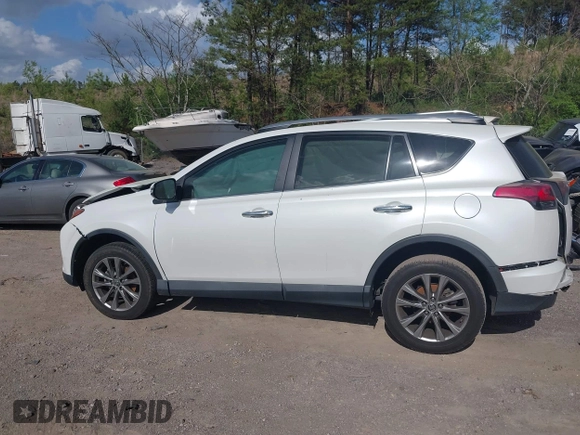 2017 Toyota RAV4 Limited with VIN 2T3YFREV8HW322208, listed as a IAAI auction lot 41974231 with 74,027 mi miles. Bid and sale history available at carsss.com. Image 14.