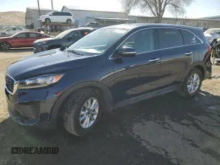 2020 Kia Sorento LX V6 with VIN 5XYPG4A55LG627819, listed as a Copart auction lot 47191935 with 94,389 mi miles and Salvage Title. Bid and sale history available at carsss.com. Image 1.