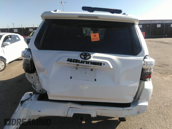 2017 Toyota 4Runner SR5 with VIN JTEBU5JR5H5415297, listed as a IAAI auction lot 42140934 with 116,101 mi miles and . Bid and sale history available at DreamBid. Image 16.