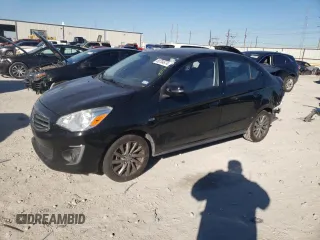 2019 Mitsubishi Mirage G4 SE with VIN ML32F4FJ6KHF05758, listed as a Copart auction lot 80704674 with 116,434 mi miles and Salvage Title. Bid and sale history available at carsss.com. Image 1.