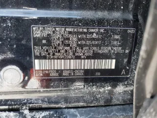 2023 Toyota RAV4 LE with VIN 2T3H1RFV9PC228612, listed as a Copart auction lot 41923175 with 0 mi miles and Salvage Title. Bid and sale history available at carsss.com. Image 14.