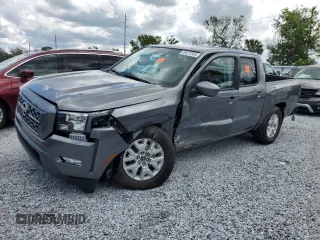 2024 Nissan Frontier SV with VIN 1N6ED1EJ3RN671192, listed as a Copart auction lot 59672385 with 1,179 mi miles and Non repairable. Bid and sale history available at DreamBid. Image 1.