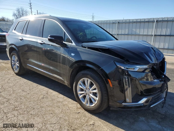 2023 Cadillac XT6 Luxury with VIN 1GYKPBR45PZ170389, listed as a Copart auction lot 80903903 with 5,615 mi miles. Bid and sale history available at carsss.com. Image 4.