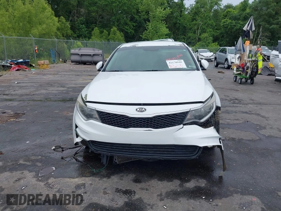 2018 Kia Optima S with VIN 5XXGT4L31JG252892, listed as a IAAI auction lot 42178545 with 195,168 mi miles and . Bid and sale history available at DreamBid. Image 12.