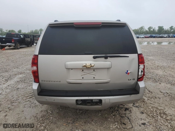 2007 Chevrolet Suburban LTZ with VIN 3GNFC16037G201984, listed as a Copart auction lot 50960355 with 232,201 mi miles and Salvage Title. Bid and sale history available at carsss.com. Image 6.