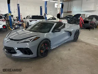 2024 Chevrolet Corvette 2LT with VIN 1G1YB2D42R5125919, listed as a Copart auction lot 54589585 with 3,311 mi miles and Salvage Title. Bid and sale history available at carsss.com. Image 2.