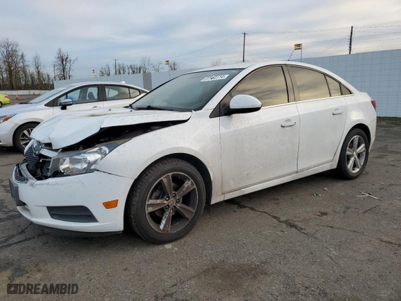 2014 Chevrolet Cruze 2LT with VIN 1G1PF5SB8E7482149, listed as a Copart auction lot 87044114 with 131,553 mi miles and Salvage Title. Bid and sale history available at carsss.com. Image 1.