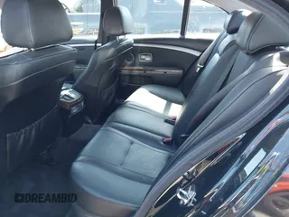 2006 BMW 7 Series 750i with VIN WBAHL83596DT05091, listed as a IAAI auction lot 41920423 with 154,651 mi miles and . Bid and sale history available at DreamBid. Image 8.