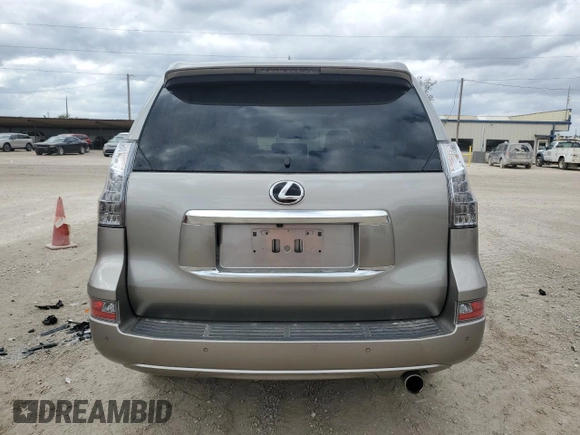 2022 Lexus GX with VIN JTJAM7BX6N5316828, listed as a Copart auction lot 81938424 with 37,716 mi miles and Salvage Title. Bid and sale history available at carsss.com. Image 6.