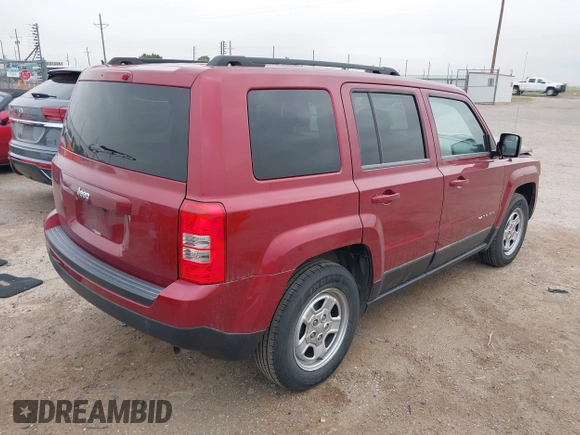 2014 Jeep Patriot Altitude with VIN 1C4NJPBA3ED640754, listed as a IAAI auction lot 42100703 with 108,128 mi miles and . Bid and sale history available at DreamBid. Image 4.