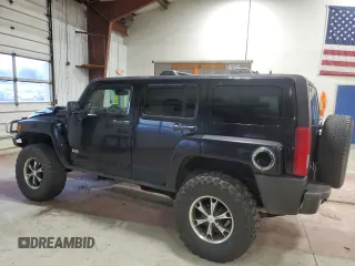 2006 Hummer H3 with VIN 5GTDN136468237702, listed as a Copart auction lot 80687264 with 284,169 mi miles and Salvage Title. Bid and sale history available at carsss.com. Image 2.