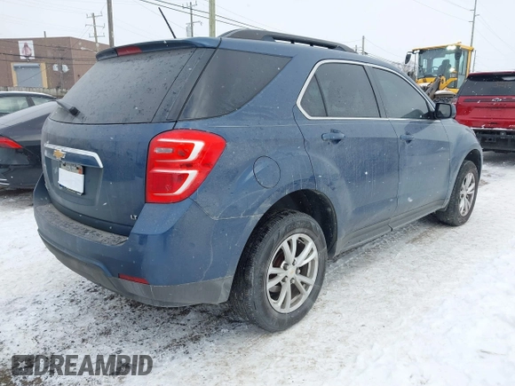 2017 Chevrolet Equinox LT with VIN 2GNALCEK4H6254800, listed as a IAAI auction lot 41281805 with 91,966 mi miles. Bid and sale history available at carsss.com. Image 4.