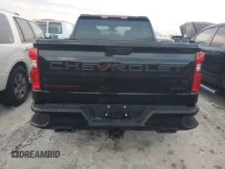 2024 Chevrolet Silverado 1500 RST with VIN 1GCPADED7RZ207847, listed as a Copart auction lot 76669534 with 11,898 mi miles and Salvage Title. Bid and sale history available at carsss.com. Image 6.
