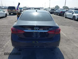 2018 Infiniti Q50 Luxe with VIN JN1EV7AP9JM358741, listed as a IAAI auction lot 42644098 with 101,553 mi miles and . Bid and sale history available at DreamBid. Image 17.