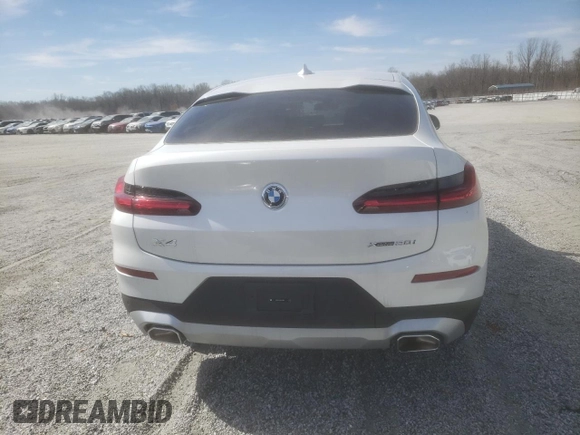 2024 BMW X4 xDrive30i with VIN 5UX33DT09R9U72809, listed as a Copart auction lot 49796485 with 7,006 mi miles and Salvage Title. Bid and sale history available at carsss.com. Image 6.